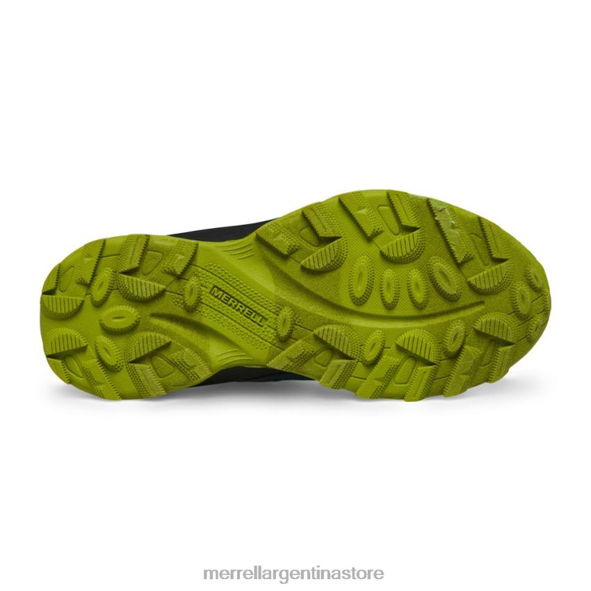 niños zapatos verde oscuro/negro NL2ZZ1365 Merrell moab speed low a/c resistente al agua (mk267111)