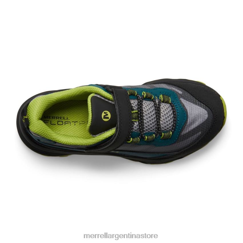 niños zapatos verde oscuro/negro NL2ZZ1365 Merrell moab speed low a/c resistente al agua (mk267111)