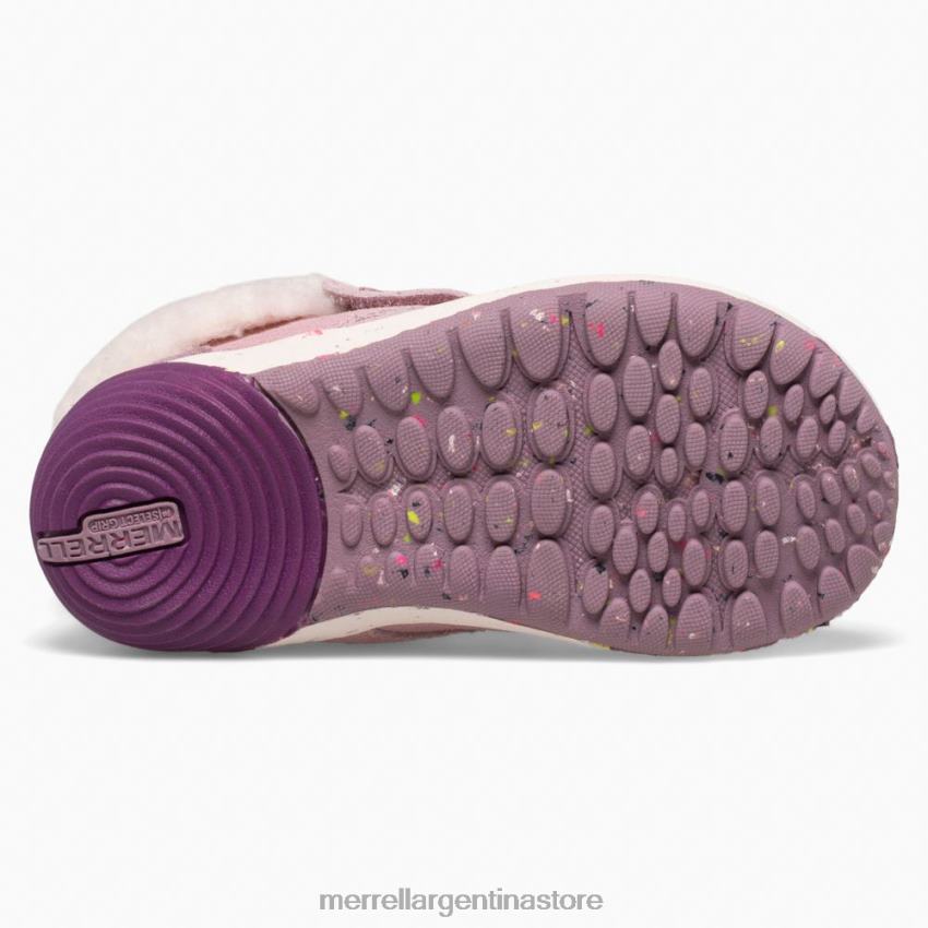 niños zapatos Rosa empolvado NL2ZZ1467 Merrell pasos desnudos cacao jr. arranque (ml166246)