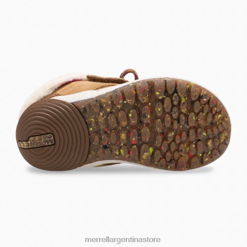 niños zapatos ante castaño NL2ZZ1468 Merrell pasos desnudos cacao jr. arranque (ml163228)