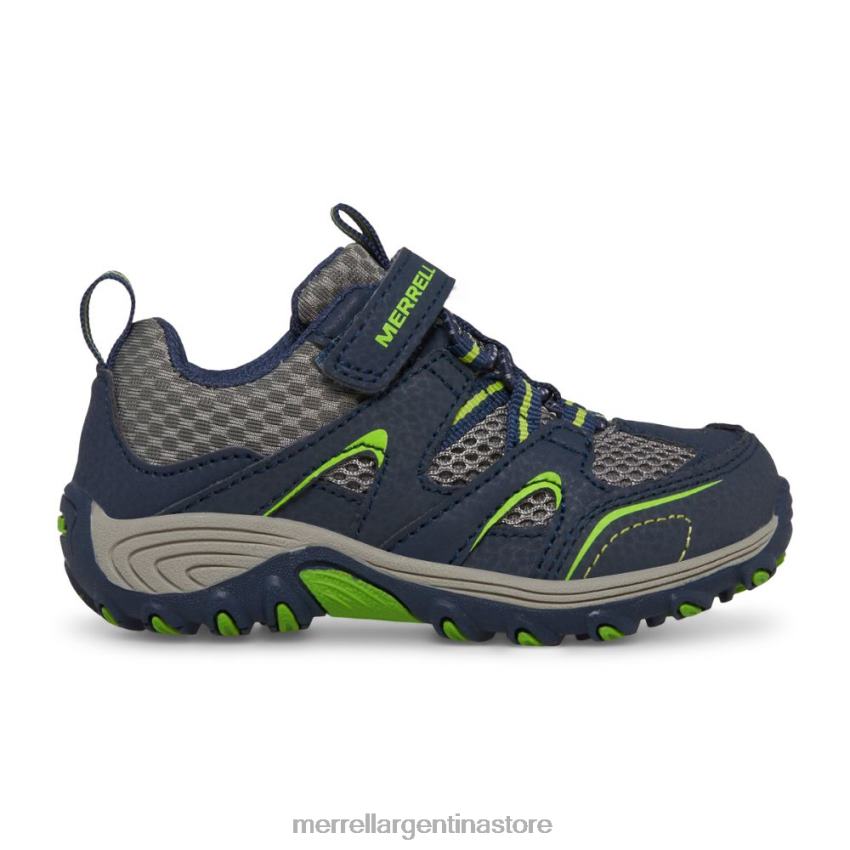 niños zapatos azul marino/verde NL2ZZ1344 Merrell cazador de senderos jr. zapato (ml260888)