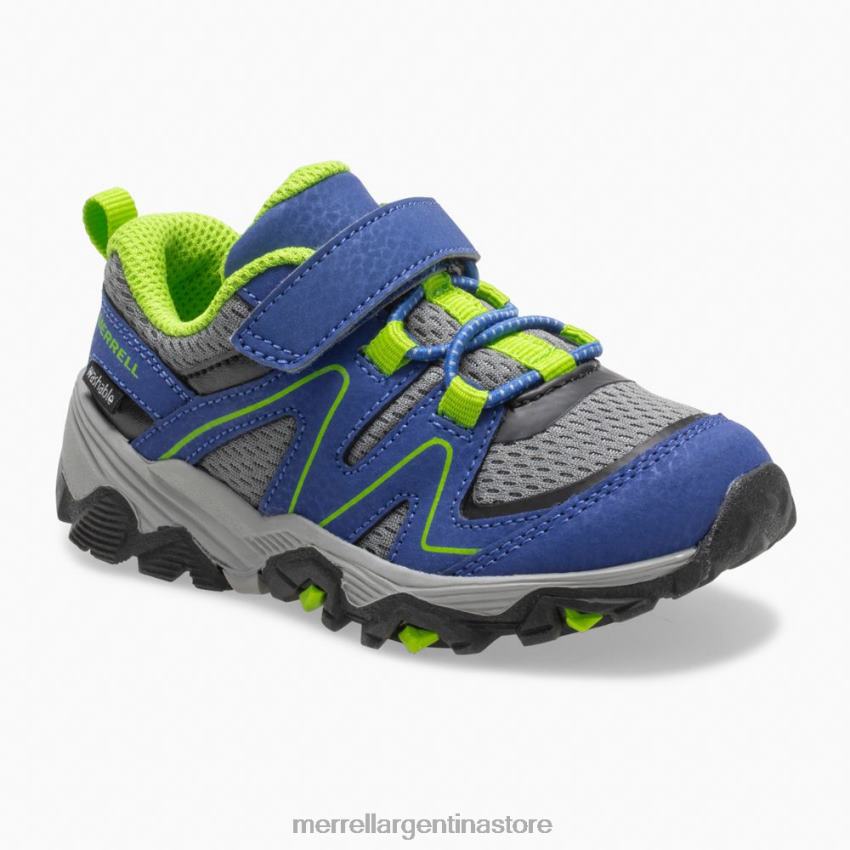 niños zapatos azul verde NL2ZZ1347 Merrell búsqueda del rastro jr. (ml262791)