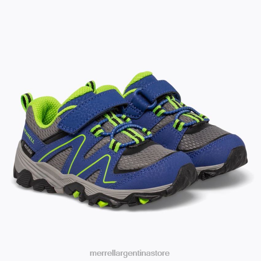 niños zapatos azul verde NL2ZZ1347 Merrell búsqueda del rastro jr. (ml262791)
