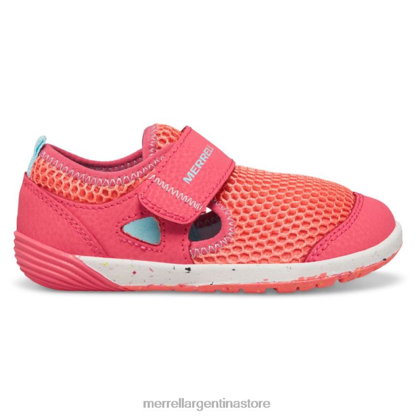 niños zapatos coral NL2ZZ1393 Merrell zapatillas bare steps h2o (ml166804)