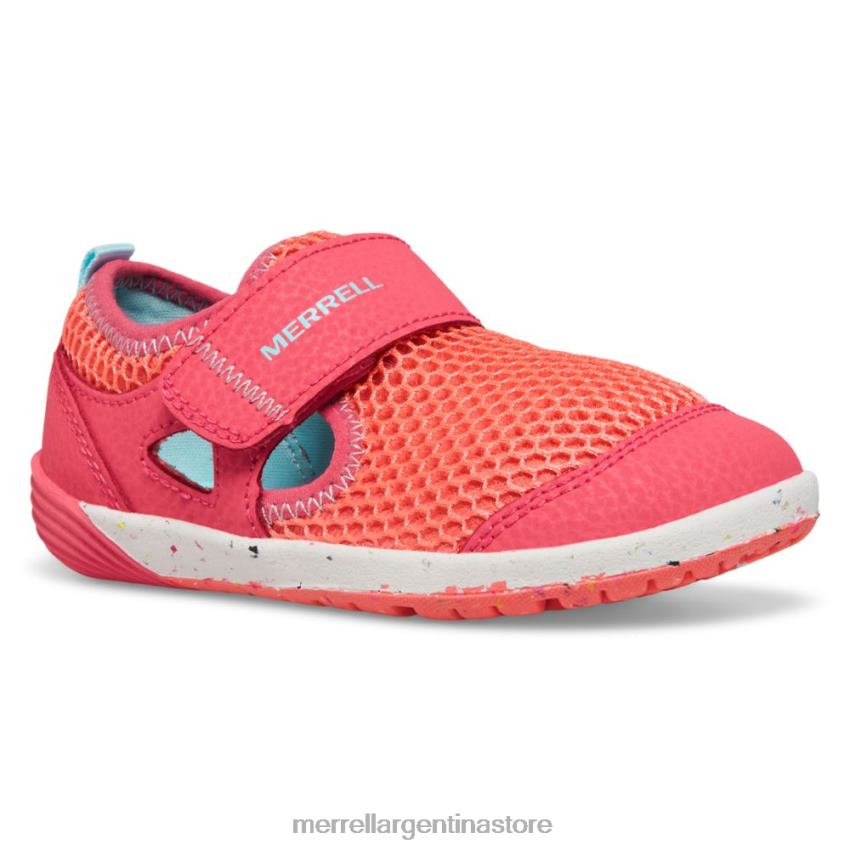 niños zapatos coral NL2ZZ1393 Merrell zapatillas bare steps h2o (ml166804)