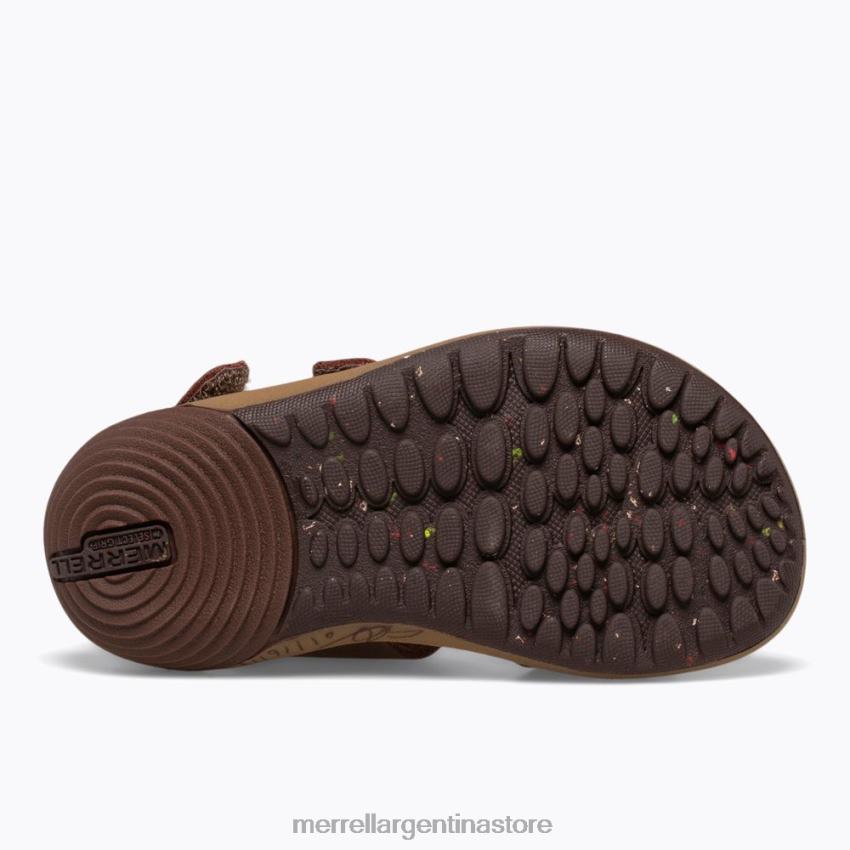niños zapatos marrón NL2ZZ1401 Merrell sandalia pasos desnudos (ml261230)