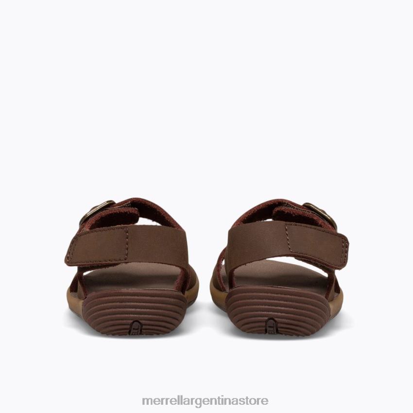 niños zapatos marrón NL2ZZ1401 Merrell sandalia pasos desnudos (ml261230)