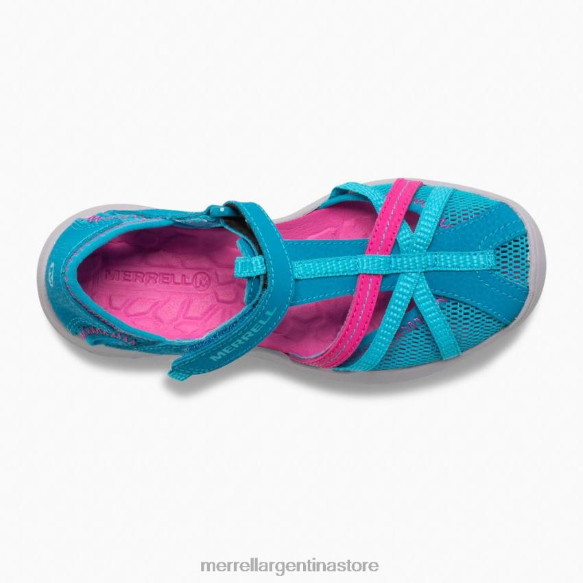 niños zapatos turquesa NL2ZZ1487 Merrell sandalia libélula (mk164456)