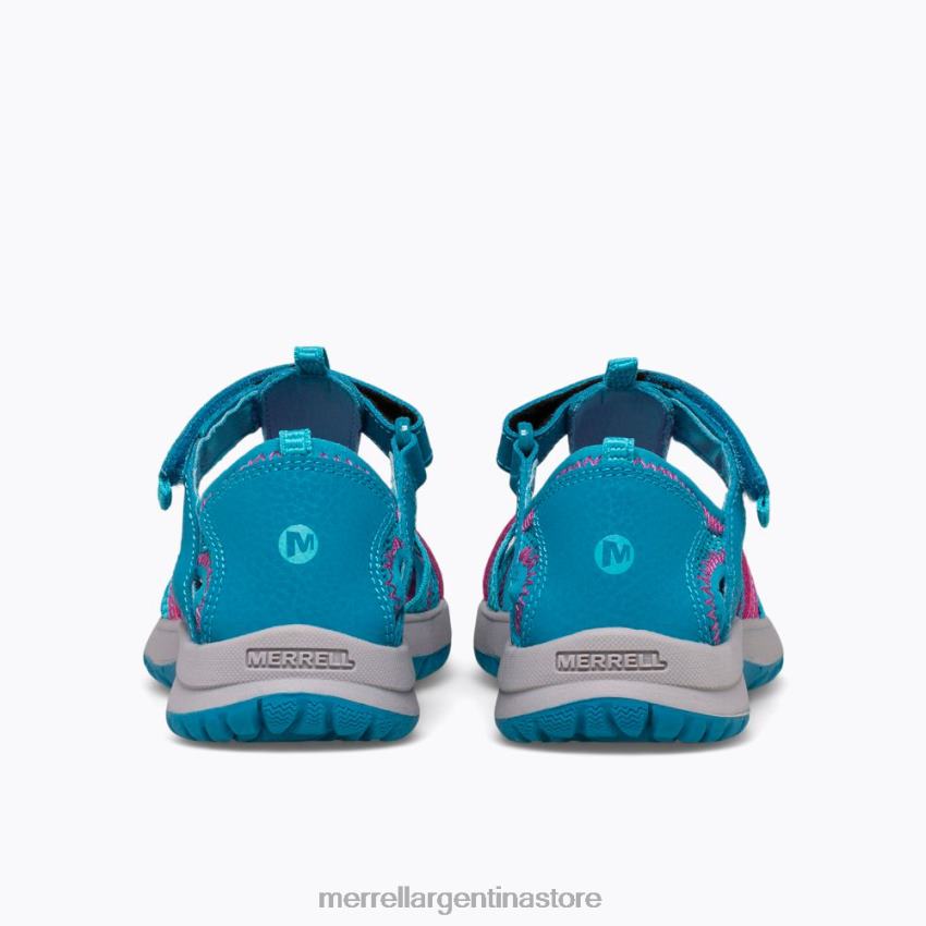 niños zapatos turquesa NL2ZZ1487 Merrell sandalia libélula (mk164456)