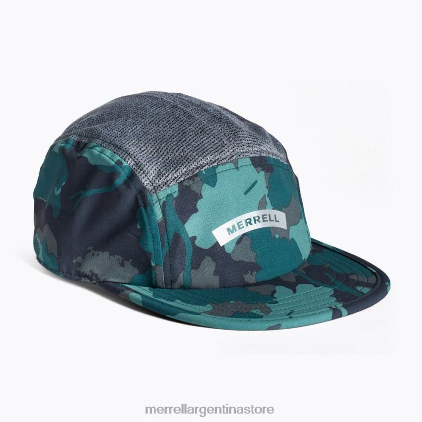 unisexo accesorios estampado de hojas de musgo de mar NL2ZZ393 Merrell gorra de trail running (jaf26640-330)