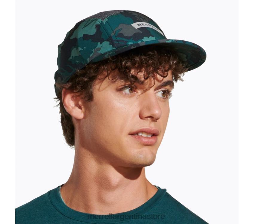 unisexo accesorios estampado de hojas de musgo de mar NL2ZZ393 Merrell gorra de trail running (jaf26640-330)