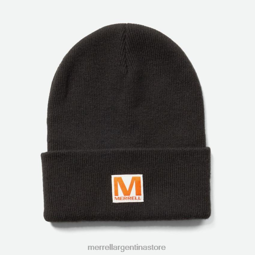 unisexo accesorios negro NL2ZZ223 Merrell gorro con parche (jaf26639-010)