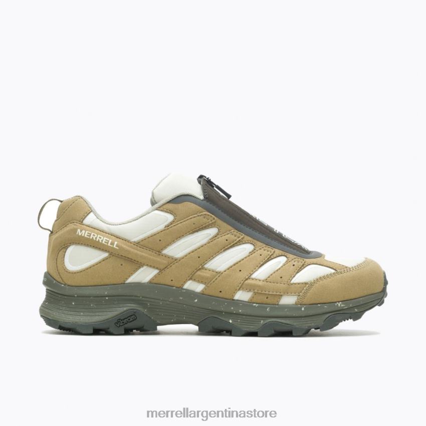 unisexo zapatos coyote/oliva NL2ZZ1217 Merrell cremallera híbrida moab gore-tex 1trl (j005320)