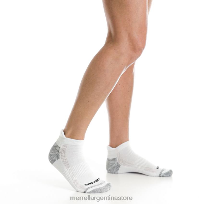 unisexo accesorios ayudante de brezo gris NL2ZZ360 Merrell Paquete de 3 calcetines reciclados con lengüeta de corte bajo (jsf25059-041)