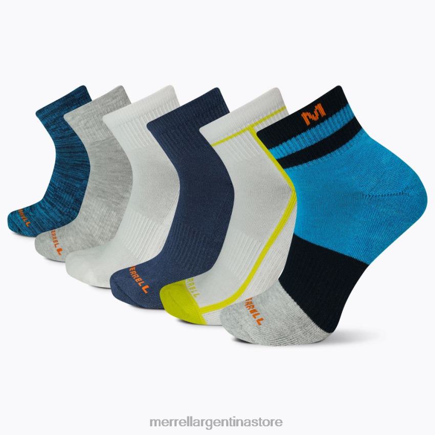 unisexo accesorios azul surtido NL2ZZ222 Merrell paquete de 6 cuartos de cojín (jss27019-431)