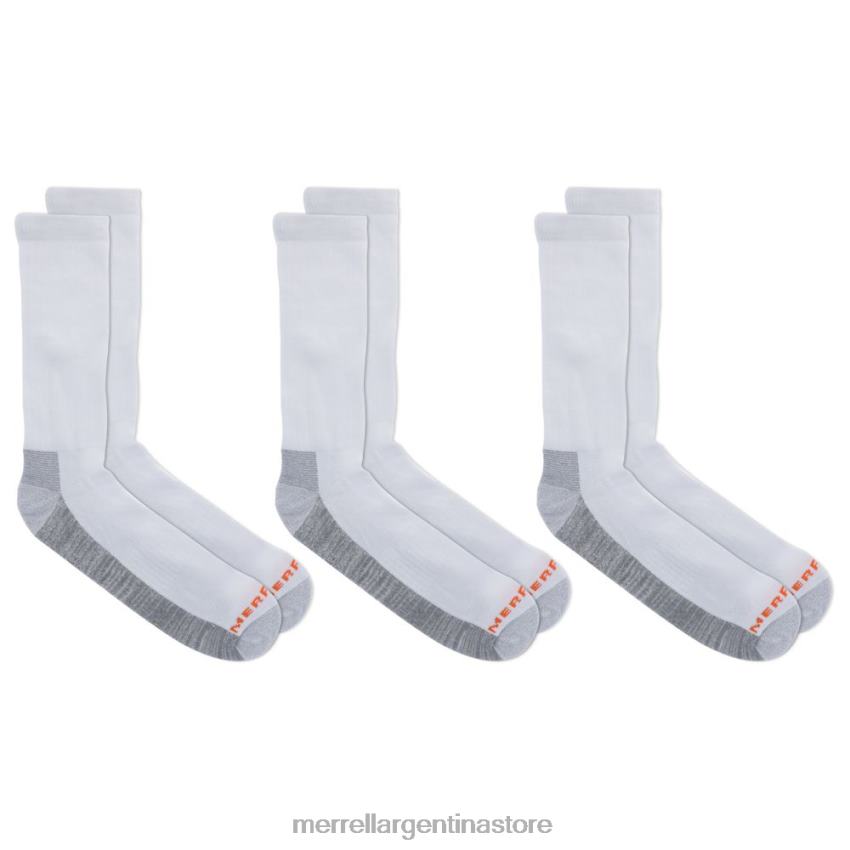 unisexo accesorios blanco NL2ZZ265 Merrell Paquete de 6 calcetines Work Crew (jss26719-100)