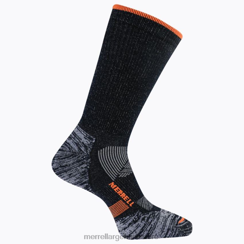 unisexo accesorios negro NL2ZZ485 Merrell calcetín térmico trail run crew (jsf26899-010)