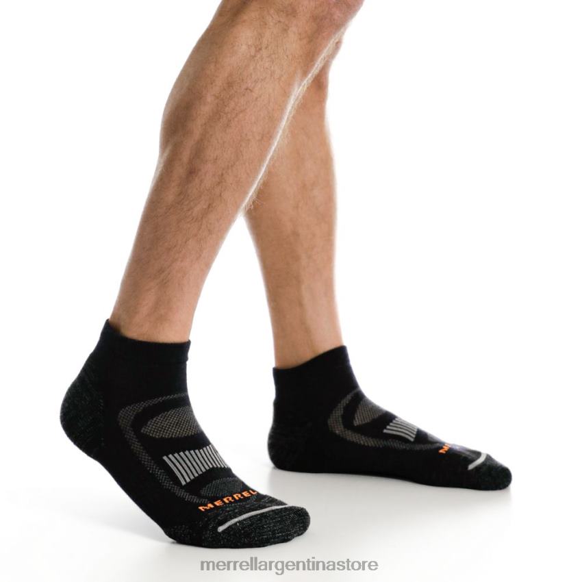 unisexo accesorios ónix NL2ZZ523 Merrell calcetín de montaña de corte bajo dividido en zonas (jsf25749-012)