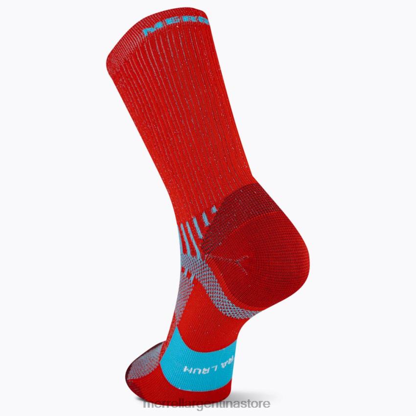 unisexo accesorios rojo NL2ZZ470 Merrell calcetín trail runner light crew (jss27021-600)