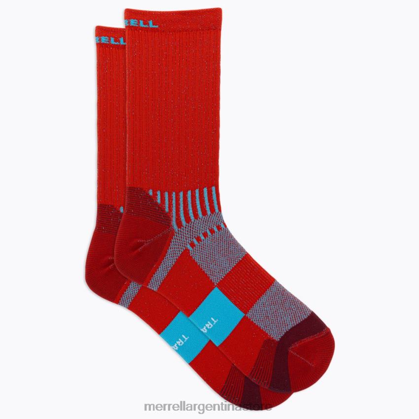 unisexo accesorios rojo NL2ZZ470 Merrell calcetín trail runner light crew (jss27021-600)